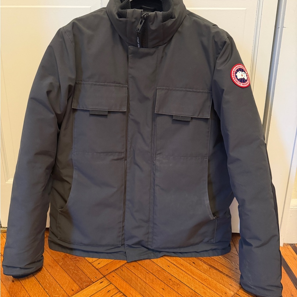Canada Goose Men's Black Forester Jacket - Volcano